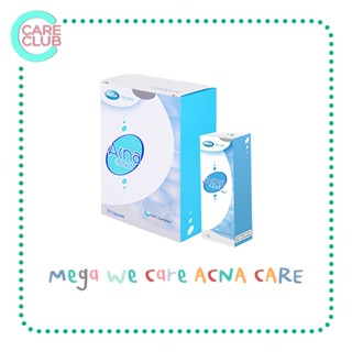 Mega We Care ACNA CARE SET A 30s  เมก้า แอคนาแคร์ อาหารเสริมสำหรับสิว ลดรอยแผลเป็น 30 เม็ด