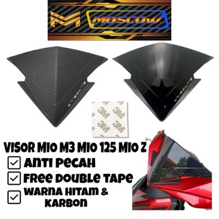 Visor MIO M3 MIO Z MIO 125 WINSIL MIO เทปกาวสองชั้น สีดํา สําหรับรถจักรยานยนต์