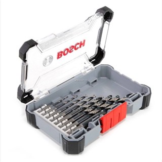 Bosch ชุดดอกเจาะโลหะ HSS-G จำนวน 8 ชิ้น รุ่น 2608577146  ก้านหกเหลี่ยม ขนาด 2 - 10 มม.พร้อมส่งโดยตัวแทนจำหน่าย