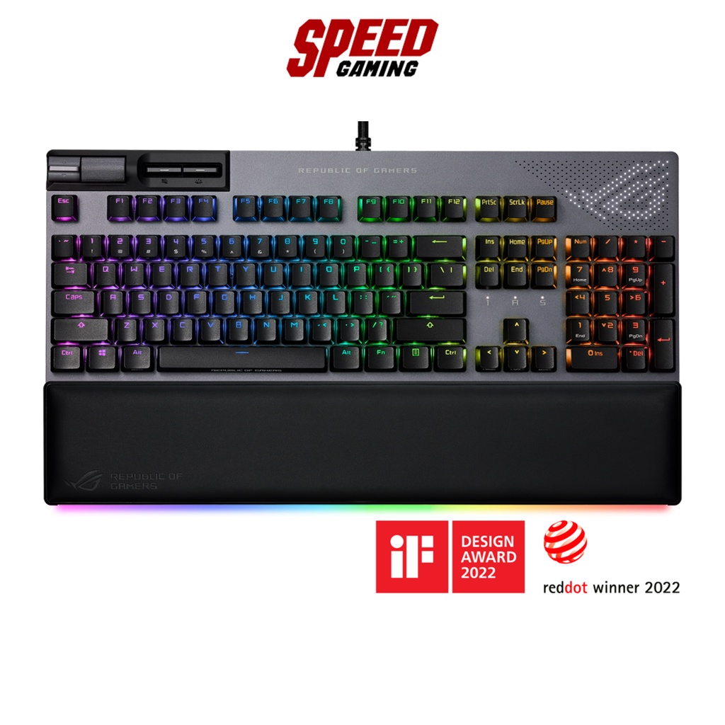 ASUS ROG Strix Flare II Animate Gaming Keyboard (Brown Switch) By Speed Gaming