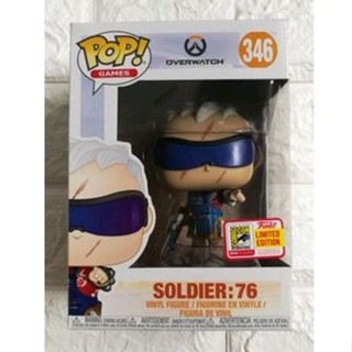 พร้อมส่ง Funko Pop Overwatch Soldier 76 SDCC Exclusive 346 Grill Master Skin