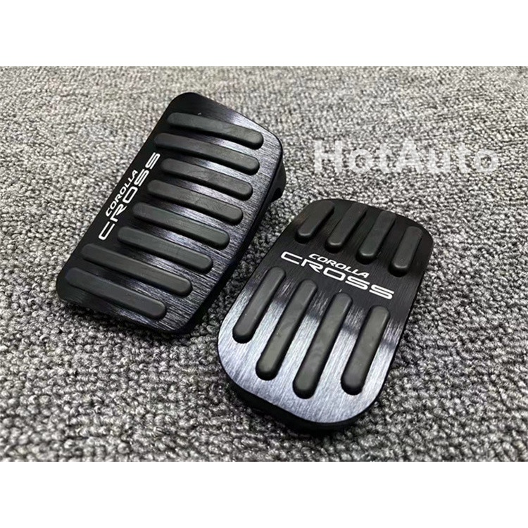 ฝาครอบคันเหยียบกันลื่น Toyota Corolla Cross แป้นคันเร่ง เบรค - รูปที่ 6