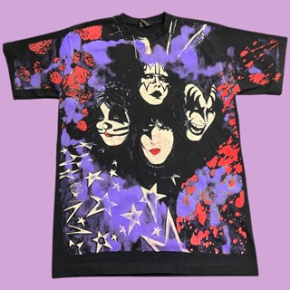 KISS 💜 ALIVE / WORLDWIDE OVERPRINT - UNISEX