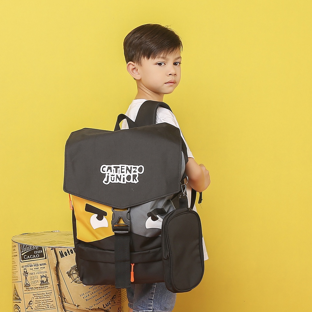 Catenzo Junior CMM 024 - กระเป๋าเป้นักเรียนชาย 2-in-1