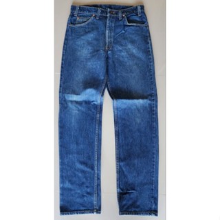 กางเกงยีนส์ป้ายส้ม Levis 505 U.S.A Size W33(I2547)