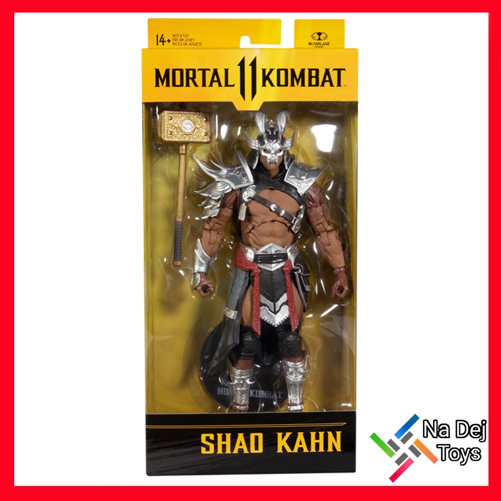McFarlane Toys Mortal Kombat 11 Shao Kahn Platinum 7" figure มอร์ทัล คอมแบท 11 เชา คาน แพลททินั่ม แมคฟาร์เลนทอยส์ 7 นิ้ว