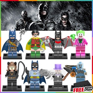 สร้างปริศนา Minifigures โจรสลัดแบทแมน Joker Penguin Mister Freeze Batman Mini Figures ของเล่นของขวัญ