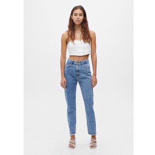 ⏸PULL&amp;BEAR BASIC MOM JEANS กางเกงยีนส์ขายาวทรง Mom แบรนด์