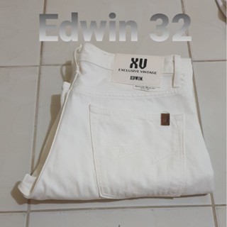 ยีนส์ใหม่ยี่ห้อ Edwin เอว 32 นิ้ว