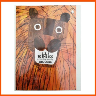 หนังสือนิทานภาพภาษาอังกฤษ 123 to the Zoo By Eric Carle เสริมการศึกษา สําหรับเด็ก