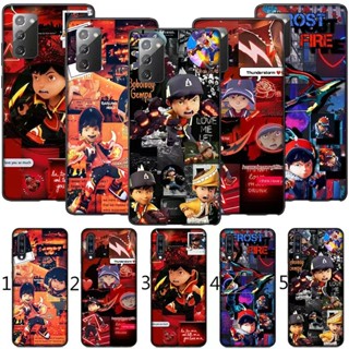 เคสโทรศัพท์มือถือ ลายการ์ตูน สําหรับ Lenovo Z5 Z6 A6 K8 K10 Lite Note Legion Duel 2 Pro Y70 Y90 230901 เคสโทรศัพท์มือถือแบบนิ่ม ลายการ์ตูน boboiboy gempa สีดํา