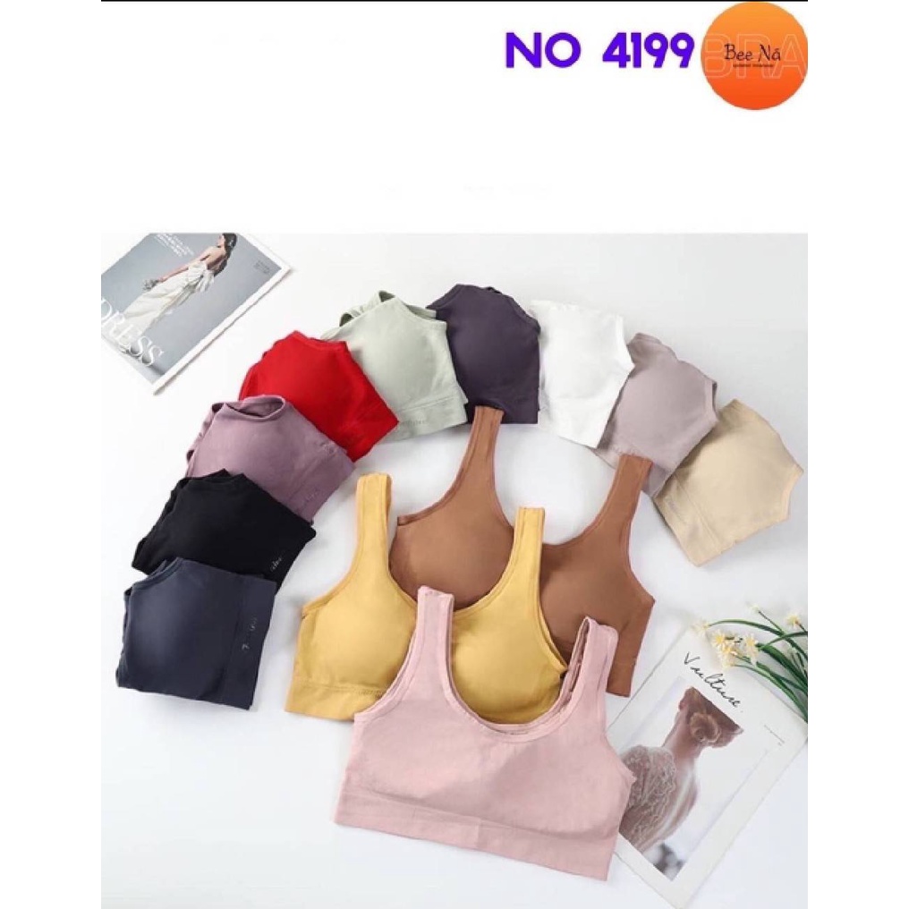 เสื้อชั้นในไซต์ใหญ่พิเศษ Beena อก 44-50 นิ้ว Sport Bra สาวอวบ เสื้อชั้นในคนอ้วน ชุดชั้นในคนอ้วน สปอร์ตบรา ไม่มีโครง - รูปที่ 5