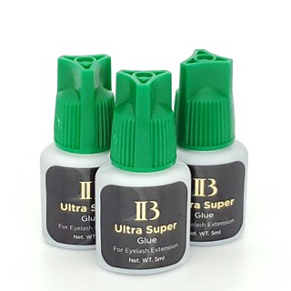 กาวIB กาวต่อขนตา เกาหลี แห้งใว2-3วิติดทนนาน ขนาด5ml. กาวสำหรับช่างต่อขนตา