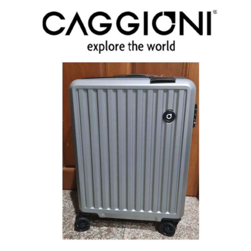 กระเป๋าเดินทาง 20 นิ้ว CAGGIONI สีเงิน ของพรีเมี่ยมจาก บัตร CitiBank