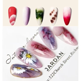 สีฟุ้ง เจลทำสีฟุ้ง สีฟุ้งทำหินอ่อน เจลใสฟุ้งสี อุปกรทำเล็บ พร้อมส่ง 8ml