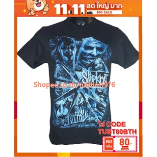 เสื้อวง Slipknot เสื้อยืดวงดนตรีร็อค เสื้อวินเทจ สลิปน็อต SKT1778