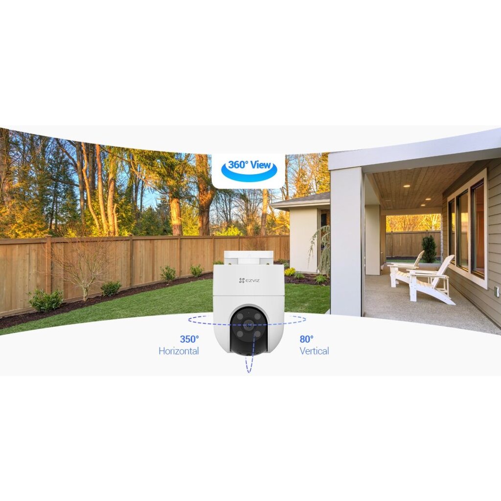 🛵มีส่งด่วน💨 EZVIZ H8C 2MP กล้องวงจรปิดไร้สาย แบบแพนและเอียง รับประกัน 2 ปี