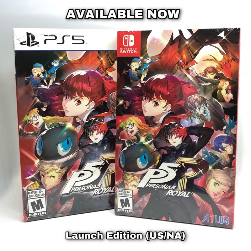 [ 12.12 ลดเพิ่ม 338บ. เก็บ Voucher ทักแชท] Persona 5 Royal Steelbook Lauch Ed (Nsw / Ps5)