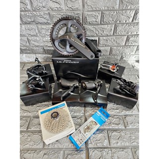 #ของเข้าแล้ว‼️ ชุดขับ ULTEGRA R8000 11 SPEED (Rim brakes) ของใหม่ของแท้สติกเกอร์ Hahhong ขนาด 50/34 170 , 11-30