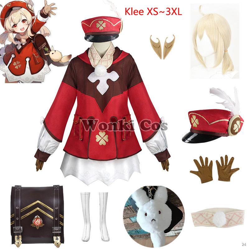 Klee Cosplay Singapore | Genshin Impact Klee Cosplay Costume Backpack ...