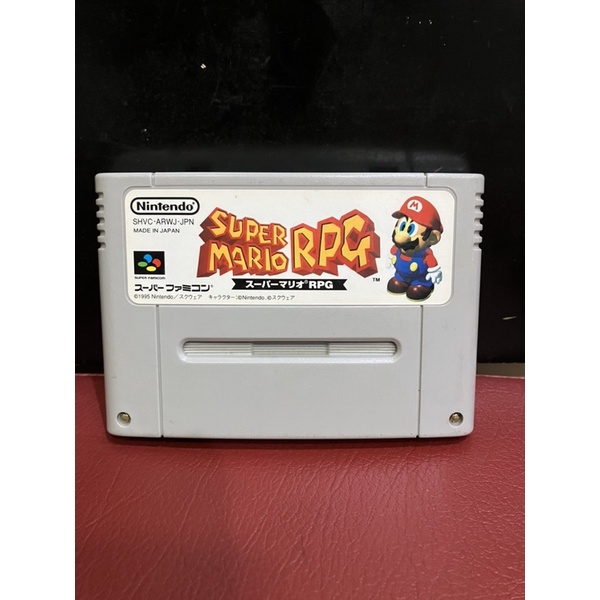 ตลับแท้ SFC Super Mario RPG Japan Original (SHVC-ARWJ) Super Famicom