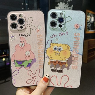 เคสโทรศัพท์มือถือซิลิโคน TPU ใส แบบนิ่ม ลายการ์ตูนสพันจ์บ็อบ สําหรับ Redmi 7 7A 8 8A 9 9A 9C 9T 10A 10 10C Note 9 11 11S Pro A1 Xiaomi POCO M5s | Gnc 610