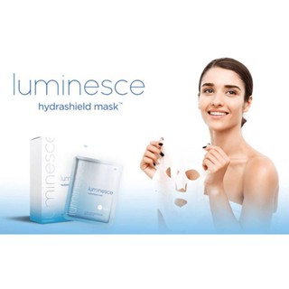 Luminesce Hydrashield Mask  เพื่อดูแลผิวหน้าที่หมองคล้ำจากสภาพแวดล้อมและเหงื่อ ด้วยมาส์คสกัดจากน้ำมะพร้าว ไบโอเซลลูโลส