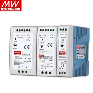 สวิตช์พาวเวอร์ซัพพลาย MDR 5V 12V 15V 24V 48V 2A 3A 4A 10 20 40 60 100