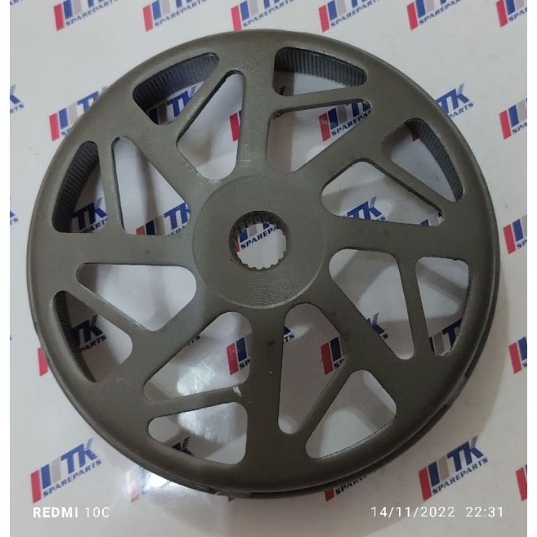 กระโหลกคลัชเจาะรู&กัดลาย N-MAX,AEROX ปี2016-2024
