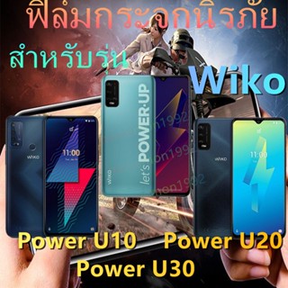 ฟิล์มกระจกไม่เต็มจอใส Foสำหรับ Wiko Power U10 / U20 / U30 6.82"ฟิล์มกระจกPower U10    Power U20    Power U30...