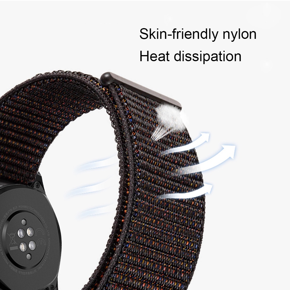 beiziye สายนาฬิกา Amazfit GTS 4,4 mini / GTS / GTS 2,2e,2 mini / GTS 3  ผ้าไนล่อนขนาด 20 มม.(แถบยึด)