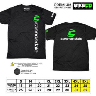 เสื้อยืด Cannondale Side Print | Premium Dri-Fit Shirt