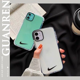 เคสโทรศัพท์มือถือซิลิโคนใส กันกระแทก สําหรับ Apple Iphone 11 12pro 13 8plus x xsmax 6 7plus xr 8plus 11promax