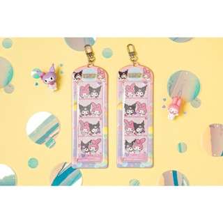 Photo Holder Keyring My melody &amp; Kuromi 4cut พวงกุญแจใส่รูป