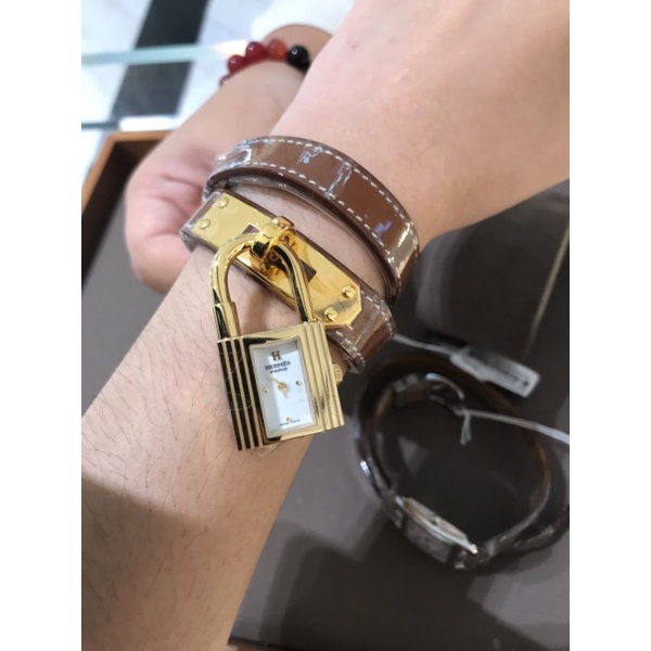 Authentic Used Hermes Kelly Watch