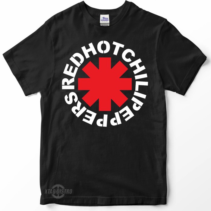 kaos band RED HOT CHILI PEPPERS Premium Tshirt red hot chili peppers - M
