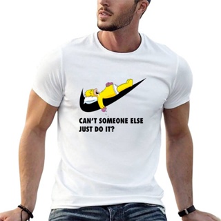 【ใหม่】Just Do It Homer Simpson Unisex Pullover (14)men running t-shirt men ไม่มีตะเข็บข้างเสื้อคอกลมคลาสสิกพิมพ์ลายตัวอั