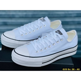 Converse all star รองเท้าผ้าใบผูกเชือกพร้อมกล่อง