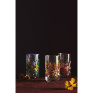 (พร้อมส่ง และ Pre-order) Clear the table ของแท้ แก้วน้ำนาตาลี จากแบรนด์ Anthropologie