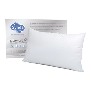 SB Design Square หมอนหนุน SYNDA รุ่น สูญญากาศ COMFORT PILLOW (65x42x9 ซม.)