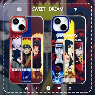 เคสโทรศัพท์มือถือ ลายการ์ตูนนารูโตะ สําหรับ iPhone 14 Pro 14Plus 13 12 Pro Max 11