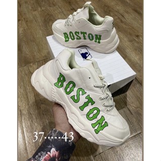 💫✨ถูกที่สุด!!พร้อมส่ง New MLB BOSTON  รองเท้ากีฬารองเท้าอเนกประสงค์  สูง 6CM. งานเทียบแท้💕❤️