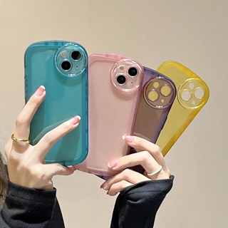 เคสโทรศัพท์ซิลิโคน Tpu ใส แบบนิ่ม ป้องกันเลนส์กล้อง กันกระแทก สําหรับ VIVO Y02s Y16 Y22 Y22s Y35 Y77 Y76 Y76s Y74s Y72 Y52 4G 5G