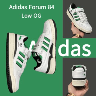 （ยิงจริง）Adidas Forum 84 Low OG กรีน ของแท้100%💯รองเท้าผ้าใบ รองเท้า รองเท้าวิ่ง รองเท้า Adidas GZ7181-1-4