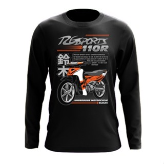 เสื้อยืด พิมพ์ลาย Suzuki Rg RGV RGS Satria 2T สไตล์สตรีท สําหรับผู้หญิง baju2u