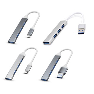 R* ฮับ USB 3 0 Type C หลายพอร์ต สําหรับแล็ปท็อป คอมพิวเตอร์