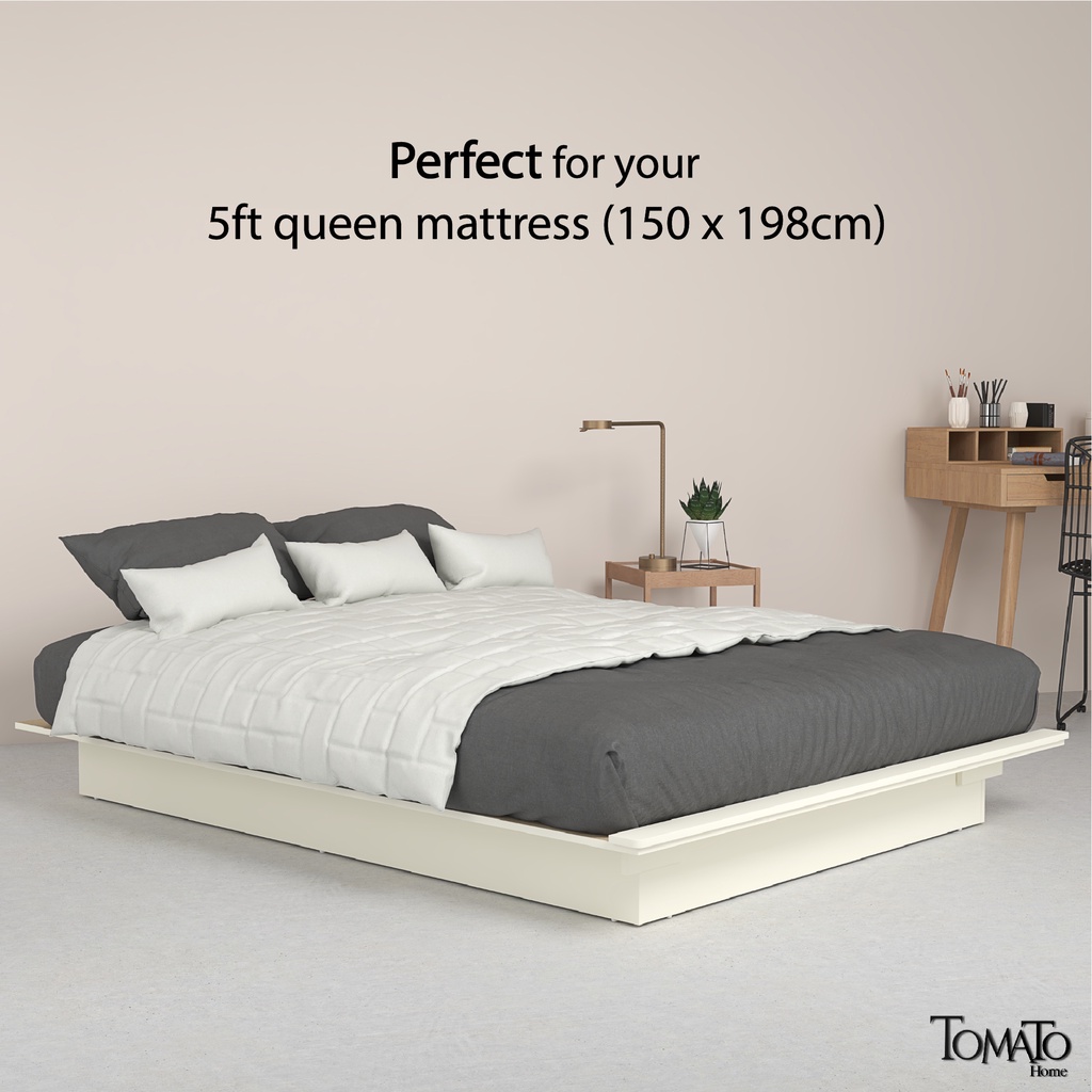 Tomato Home เตียง5ฟุต Sierra‼️ราคารวมประกอบในกทมและปริมณฑลเท่านั้น‼️  design สวย คุ้มค่า แข็งแรง