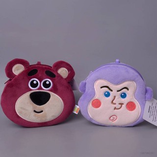 กระเป๋าใส่เหรียญ บัตร ลายการ์ตูน Toy Story Buzz Lightyear Lotso NS3 ของขวัญ สําหรับเด็กผู้หญิง