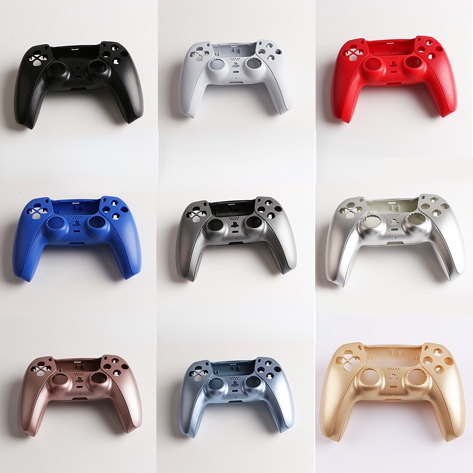 เปลี่ยนเชลล์ที่อยู่อาศัยด้านหน้า + ฝาหลังกรณีผิวสําหรับ ปล5 เกมแพดจับปกกรณี