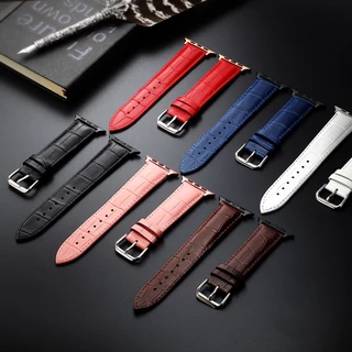 สายนาฬิกาข้อมือหนัง คุณภาพสูง สําหรับ Apple Watch 9 8 ultra 49/41/45/44 มม. 40 มม. 42 มม. IWatch 11 10 9 8 7 6 5 4 3 2